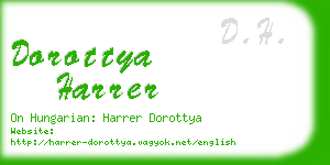 dorottya harrer business card